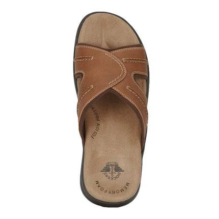 Dockers Men's Sunland Slide Sandal, Rust, 6 UK