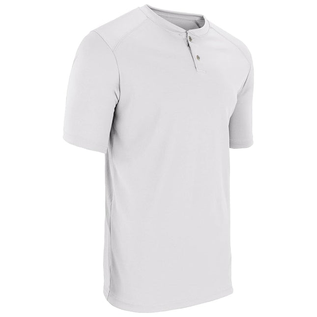 CHAMPRO Boys' Turn Two Youth Lightweight Baseball/Softball Jersey White