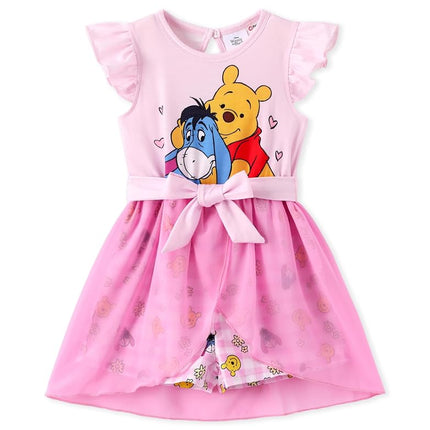 Disney Frozen Girls' Romper with Tulle Skirt and T