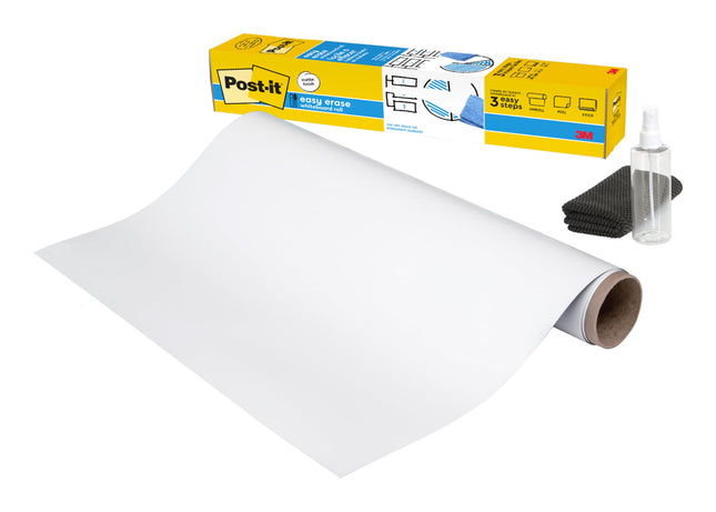 Post-it Easy Erase Whiteboard Surface, Pack of 1 R