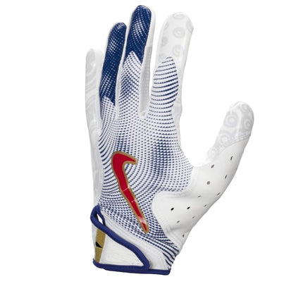 Nike Vapor Jet 8.0 Football Gloves White | Gym Blu