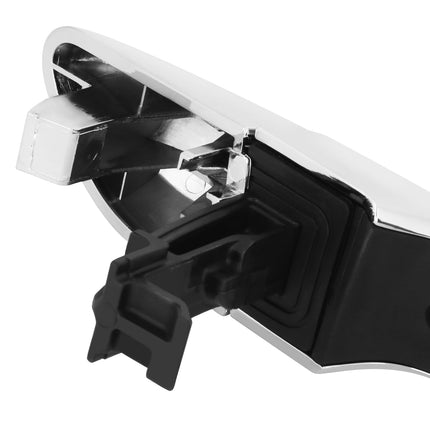 DNA MOTORING Rear Left Outer Door Handle Compatible with 16-21 Hyundai Tucson, Fits Model w/o Smart Entry, Chrome, OEM-DHO-01224