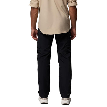 Columbia Men's Silver Ridge Convertible Pant, Breathable, UPF 50 Sun Protection, Black, 30x32