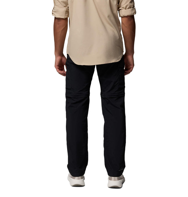 Columbia Men's Silver Ridge Convertible Pant, Breathable, UPF 50 Sun Protection, Black, 30x32