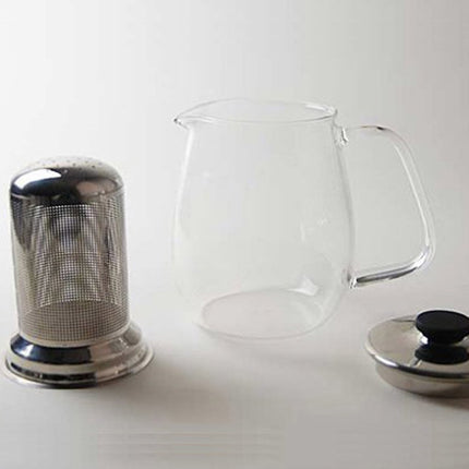 Kinto Unitea Teapot Set, Large, 720 ml Capacity, Stainless Steel