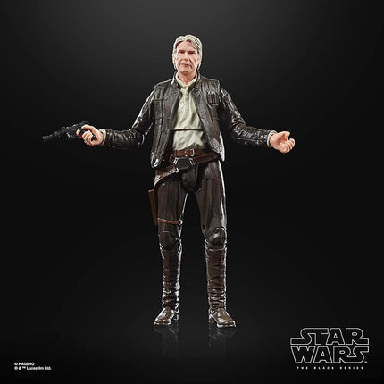 Star Wars The Black Series Archive Han Solo Toy 6-Inch-Scale The Force Awakens Collectible Action Figure Toy