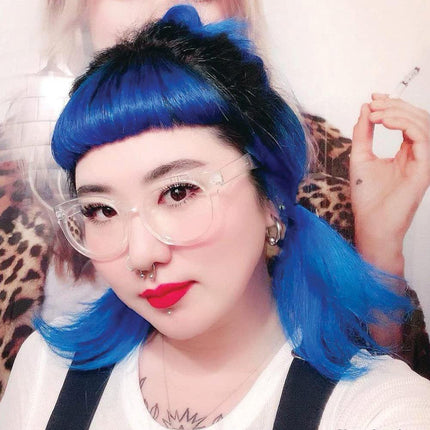MANIC PANIC Classic Blue Moon Semi Permanent Hair Color - Neon Cool Blue Hair Dye for Women & Men That Lasts 4-6 Weeks - Vegan, Ammonia & Cruelty-Free - Create & Mix Custom Shades (4oz / 3pk)