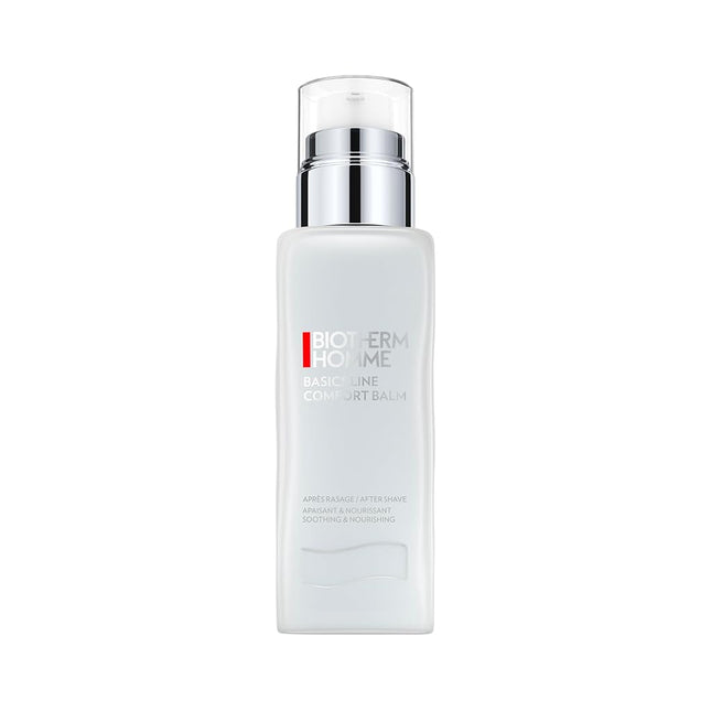 BIOTHERM Homme Comfort Balm, Soothing Shaving Balm for Skin Irritation, Nourishing After-Shave for Men, for All Skin Types and Sensitive Skin, for a Smooth Skin Feel, 75 ml