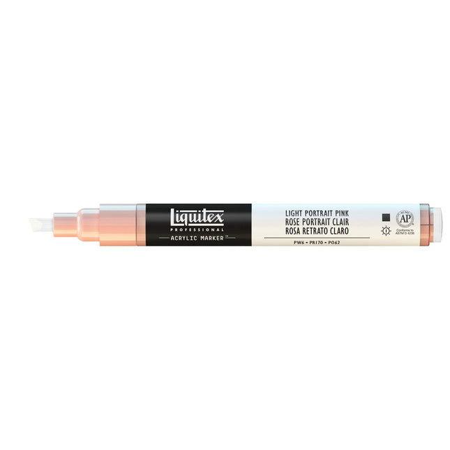 Liquitex Professional Fine Paint Marker, Light Portrait Pink