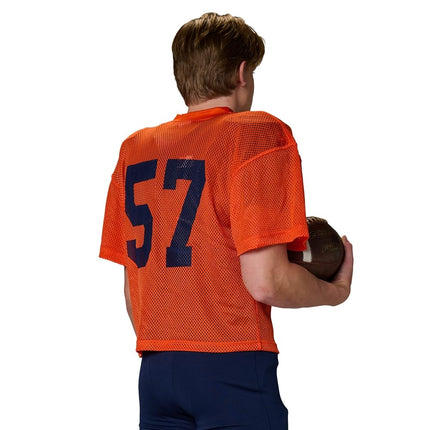 CHAMPRO Boys' Shuffle Youth Football Practice Jersey Maroon