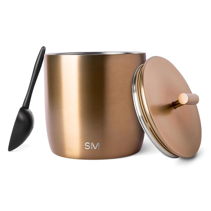 Simple Modern Insulated Ice Bucket with Lid & Scoo