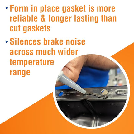 Permatex Ultra Black RTV Silicone Gasket Maker, 269 g