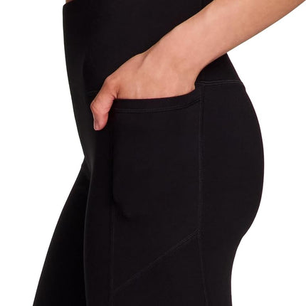 Reebok Odyssey Highrise 7/8 Leggings for Women, 25-Inch Inseam, Black, XXL