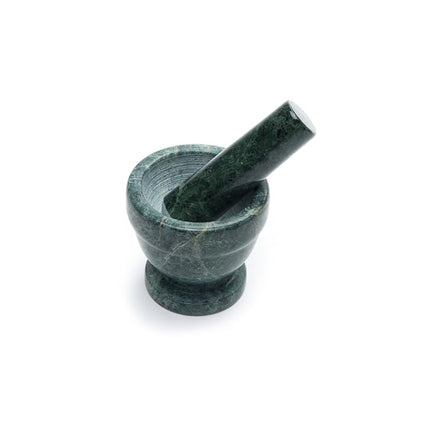 Fox Run Marble Mortar and Pestle, Green, 3"