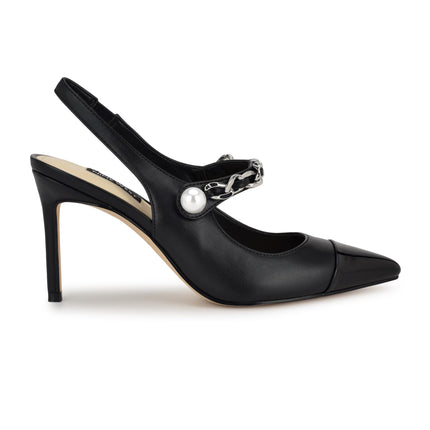 Nine West Women's Rendez Pump, Black Multi 001, 4.5 UK