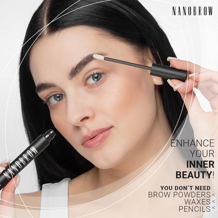 NANOBROW Eyebrow Renewal Serum (5 ml) - Thickens, Darkens, Strengthens Brows - Transparent