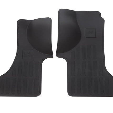 GM Accessories 84281891 Front All-Weather Floor Mats in Black with GM Logo