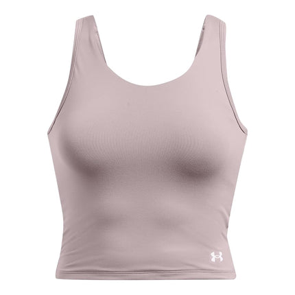 Under Armour Women's Motion Tank Top, (015) Tetra Gray / / White, XL