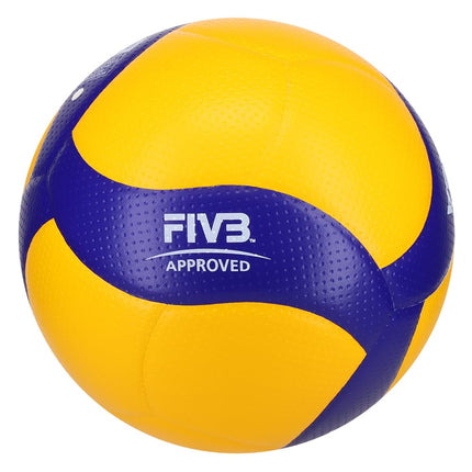 Mikasa V200W Official FIVB Approved Volleyball | Size-5 Indoor Professional Match Ball | Premium Microfiber Composite Cover