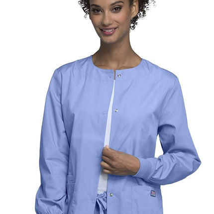 Cherokee Snap Front Workwear Originals Scrub Jacke