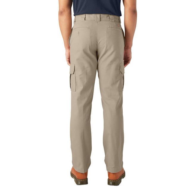Dickies Men's Flex Regular Fit Cargo Pants, Desert Sand, 34W x 32L