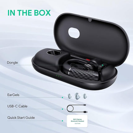 Yealink BH71-PRO écouteur/casque Sans fil Ecouteurs Bureau/Centre d'appels Bluetooth Noir