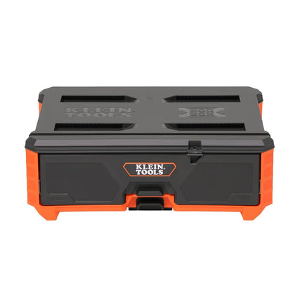 Klein Tools 54844MB MODbox Compact Single Drawer Box Full Width, Tool Storage Drawer with Ball Bearing Slides, Dividers Included, PVC Foam Mat