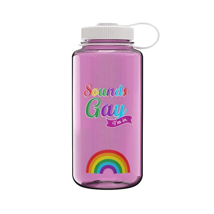 Nalgene 32 oz Wide Mouth Water Bottle | BPA-Free, 