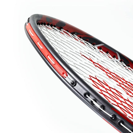 YONEX Arcsaber 7 Play Badminton Racquet | Color: Grayish Pearl | Size: Standard | Material: Graphite | Grip Size: 4 5/8 inches | Strung | Isometric Head Shape | with Full Cover