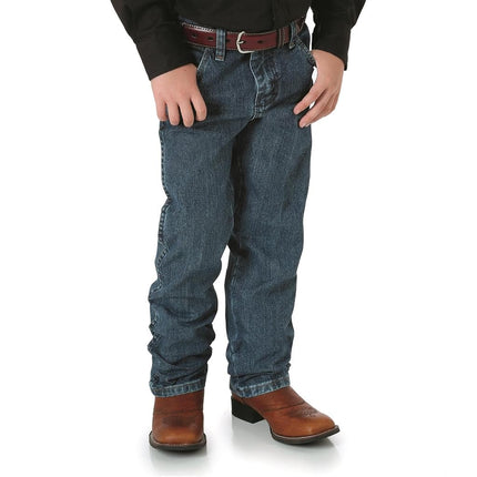 Wrangler Little Boys' Original Prorodeo Jeans, Subtle Worn, 3T Slim