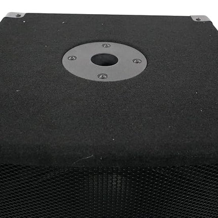 Rockville SBG1128 12-Inch 600 Watt Passive Pro DJ Subwoofer, MDF Cabinet/Pole Mount