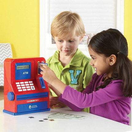 Pretend And Play Teaching Atm Bank