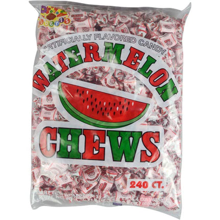 Albert's Chews Watermelon 240 Piece Bag