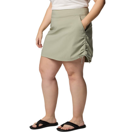 Columbia Women's All Seasons Ruched Skort, Safari, M