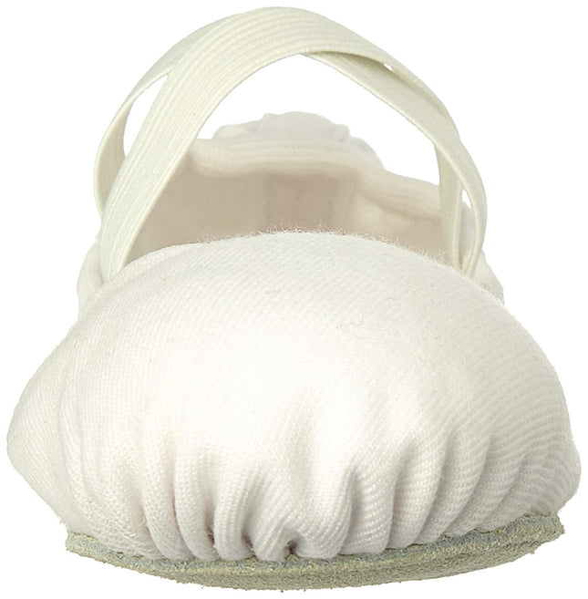 BLOCH Dance Women's Performa Stretch Canvas Split Sole Ballet Shoe/Slipper, White, 2.5 Narrow