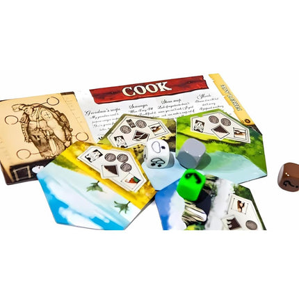 Portal Games, Robinson Crusoe: Adventures on The Cursed Island, Board Game, 1 to 4 Players, Ages 14+, 60 to 120 Minute Playing Time