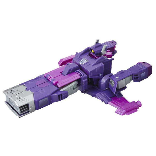 Figurine Transformers Generations Cyber Battalion Classe Shockwave – Exclusivité