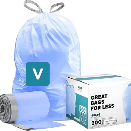 Plasticplace Custom Fit Trash Bags, Compatible wit