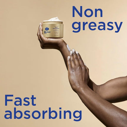 Vaseline Radiant X Deep Nourishment Body Cream with Niacinamide and Peptides 10 oz