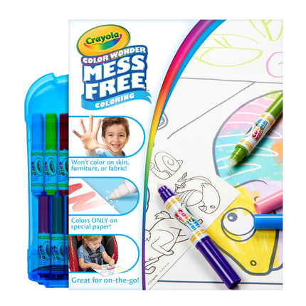 Crayola Color Wonder Kit sin Enredos, Regalo para Niños, 3, 4, 5, 6