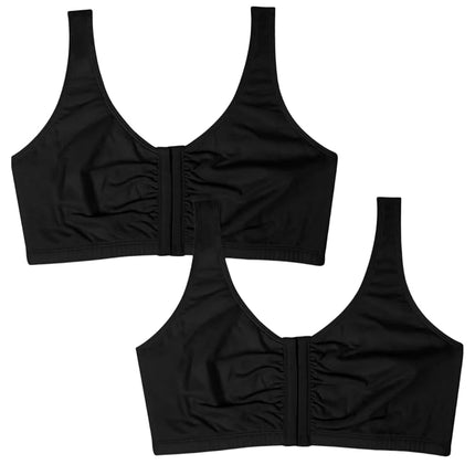 Fruit of the Loom Women's Front Close Sports Bra -