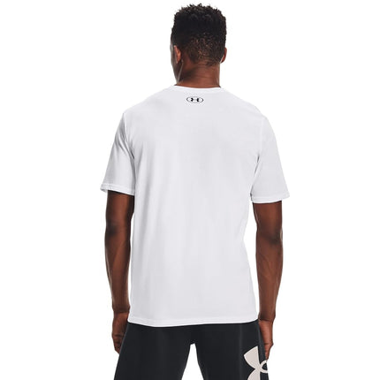 Under Armour mens Sportstyle Left Chest Short-Sleeve T-Shirt , White (100)/Black , XX-Large