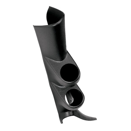 Auto Meter 17104 Black 2-1/16" Dual Pillar for 2000-2006 GMC Duramax & Chevrolet Silverado/Duramax & 2007 Classic Models