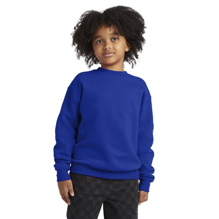 Hanes Boys Eco Smart Crew, Deep Royal, x-Large