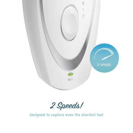 Depiladora de cuerpo completo Conair y depilación para mujeres, sin cable/recargable, perfecta para todo el cuerpo