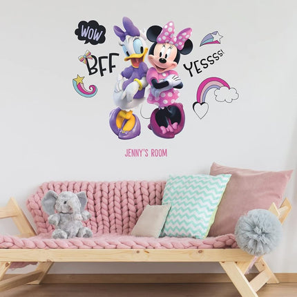 Disney Minnie Mouse Giant Repositionable Alphabet Sticker