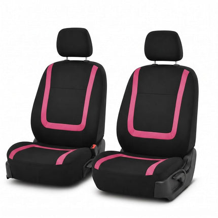 FH Group Car Seat Covers Front Set in Cloth - Car 