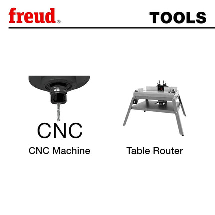 Freud 99-465: 1-5/8" (dia.) Casing Bit with 1/2" shank, 4" overall length