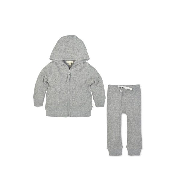 Burt's Bees Baby shirt and pant set top and bottom
