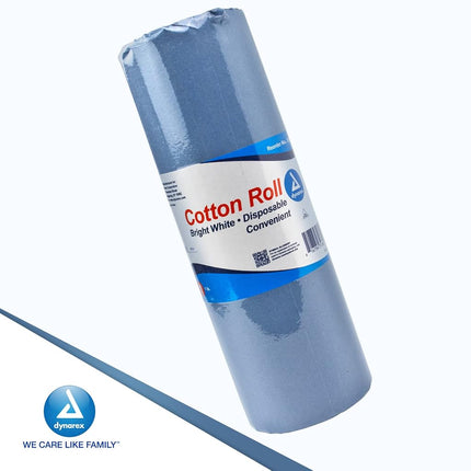 Dynarex Cotton Roll – Non-Sterile, Soft And Absorbent Cotton In An Easy To Tear & Use Roll, 1-Pound, 12" X 56", White, 1 Count